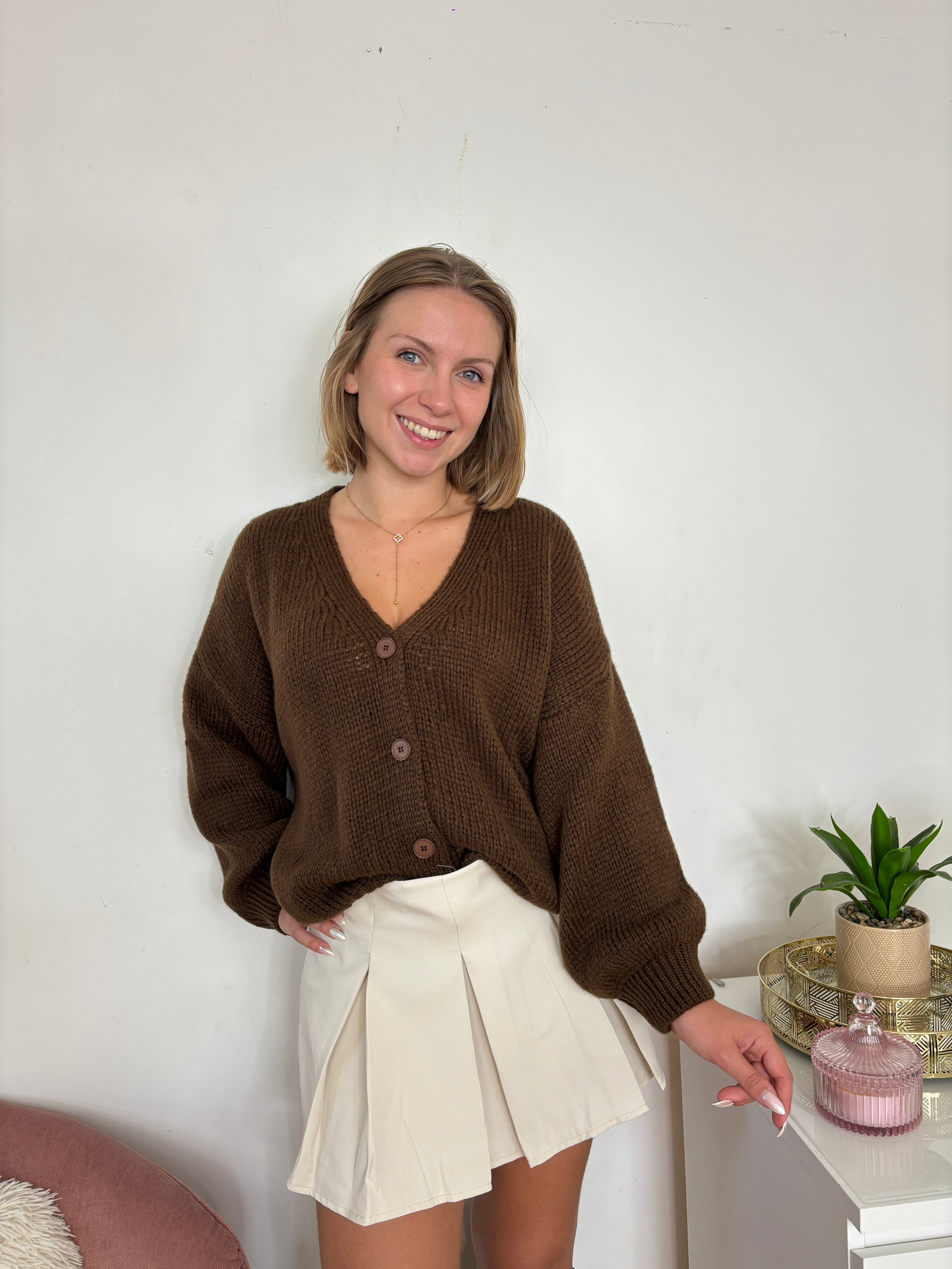 GILET MAILLE DOUX