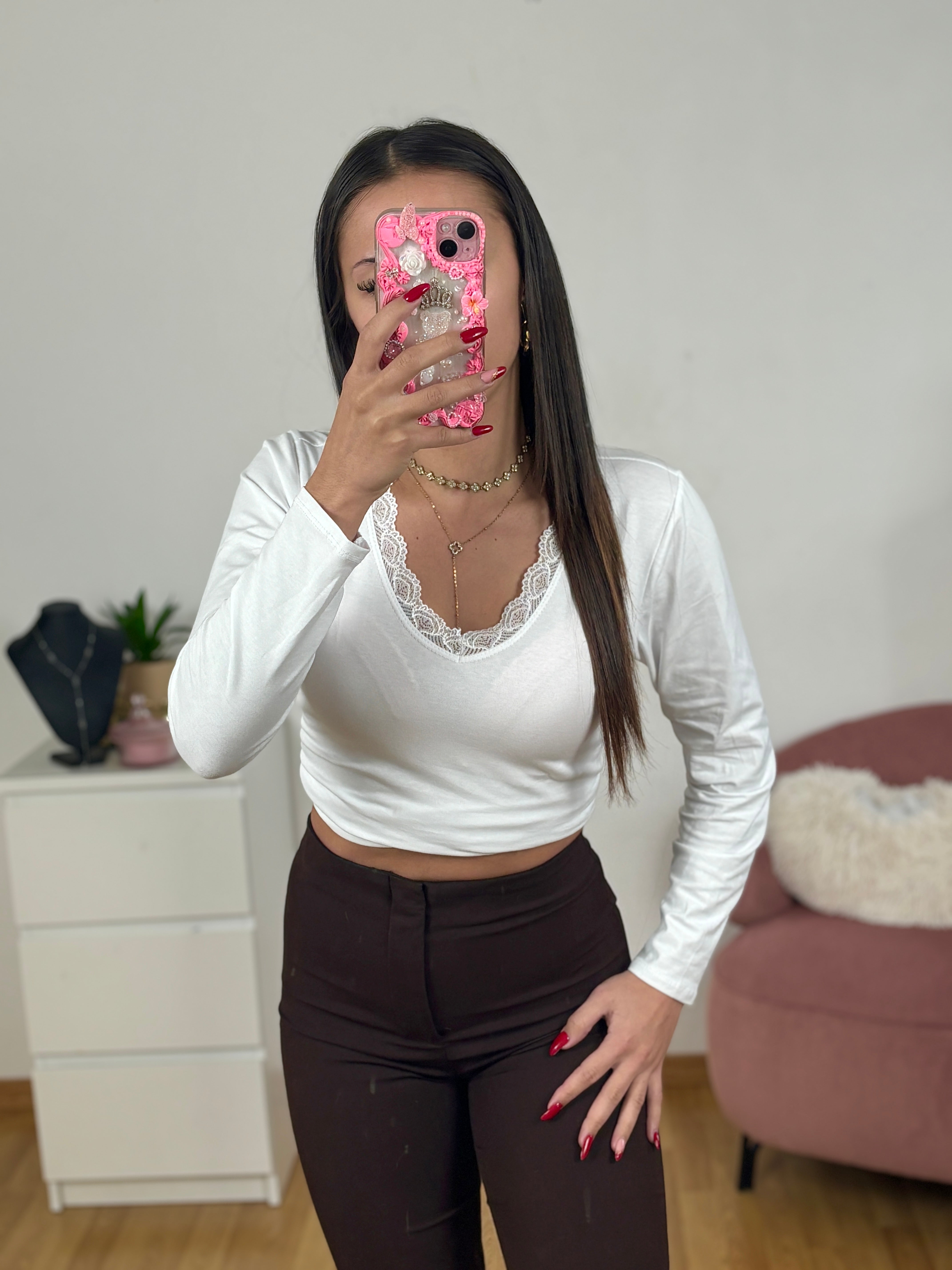 TOP COTON BLANC