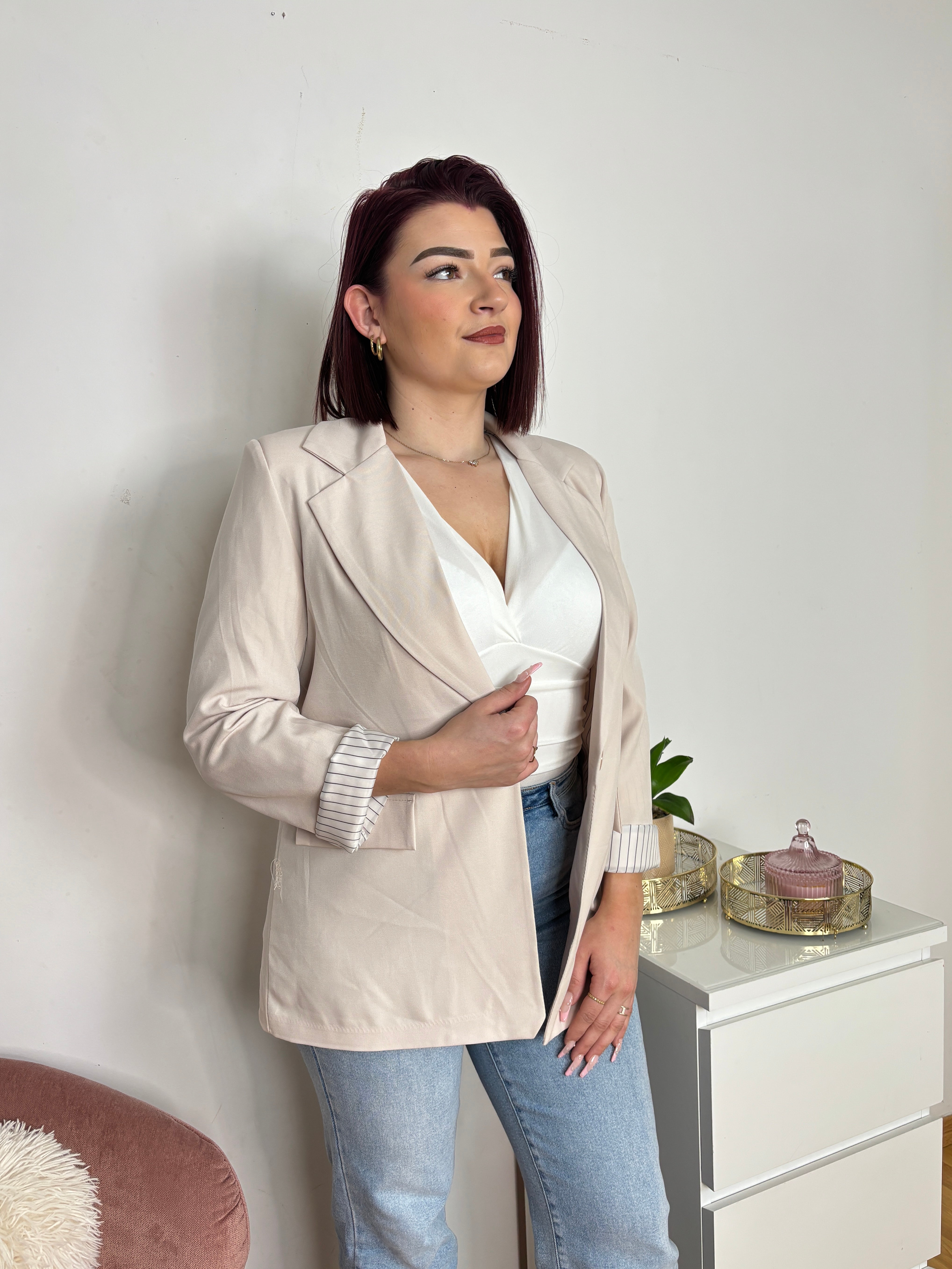 BLAZER LÉANE BEIGE