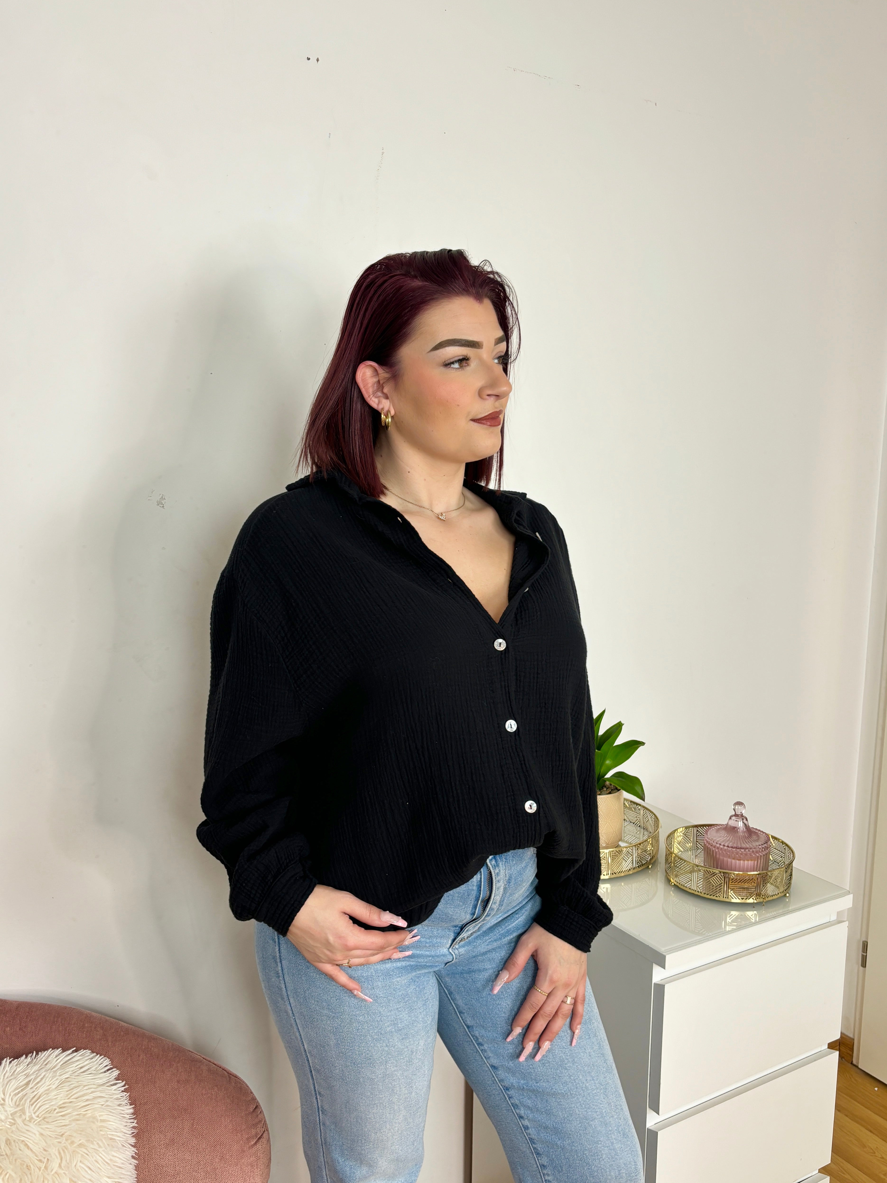 CHEMISE ALICIA NOIR