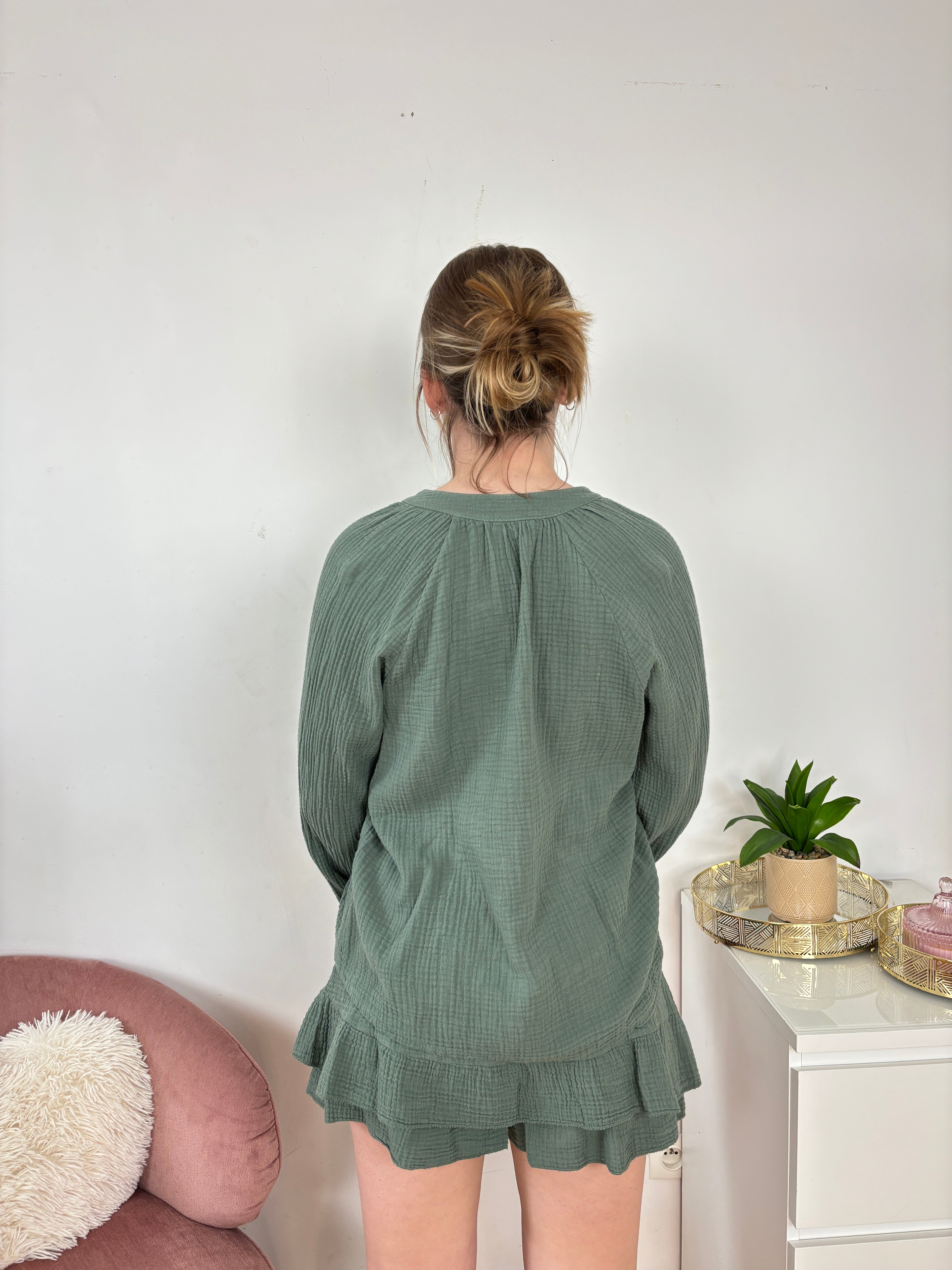 CHEMISE NADÈGE KAKI
