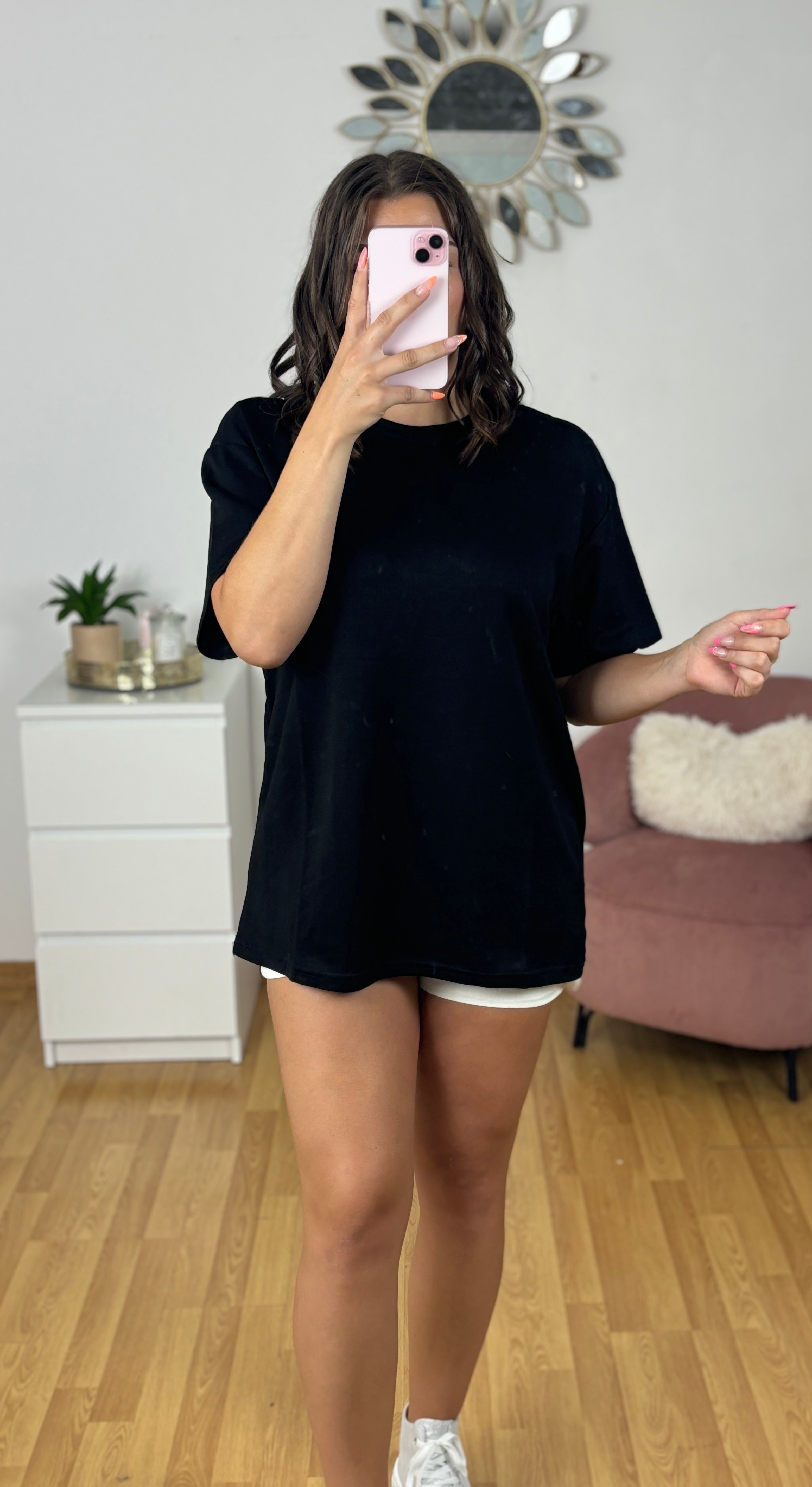 T-SHIRT SWEAT NOIR