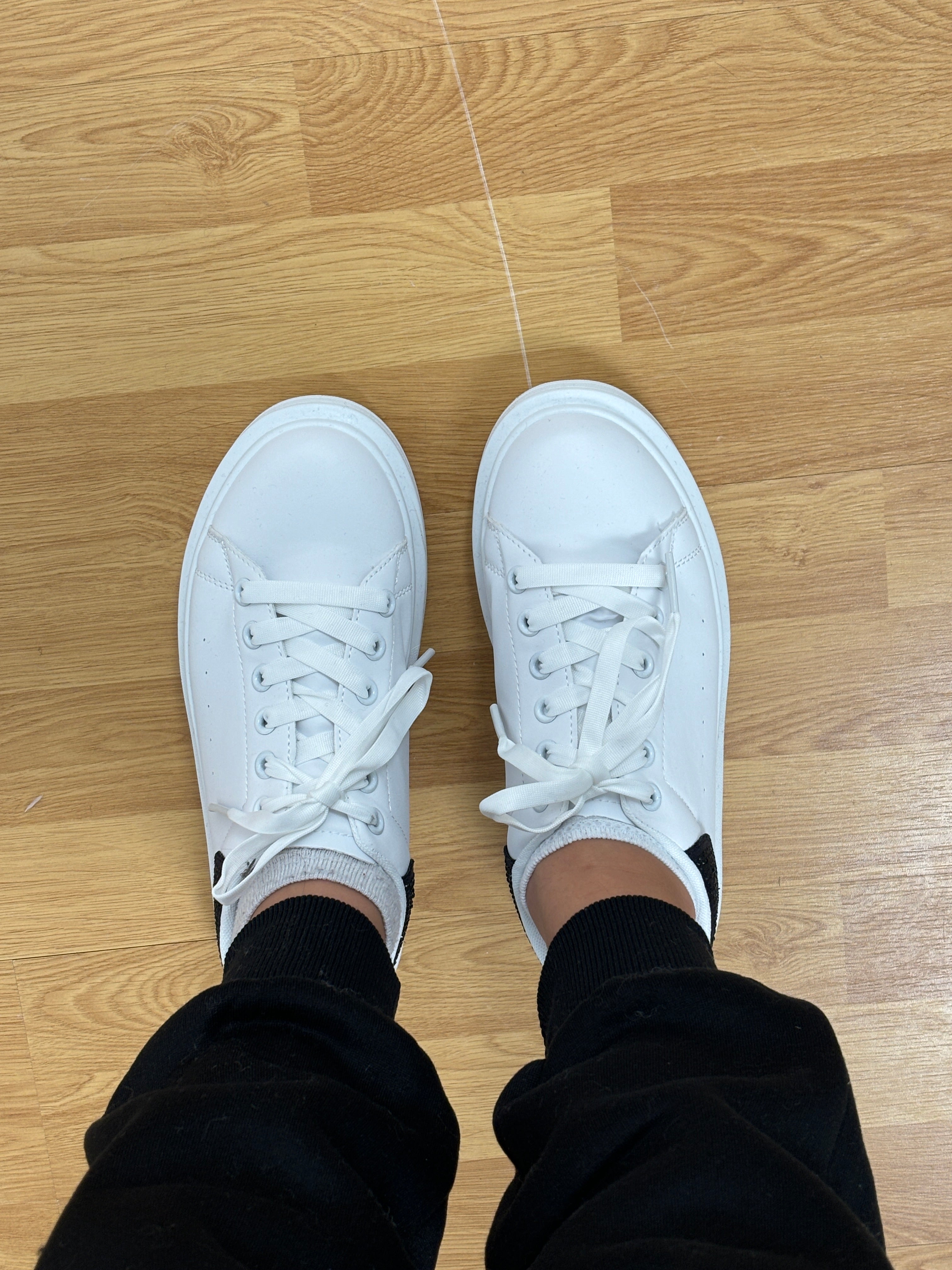 BASKET STRASS BLANC