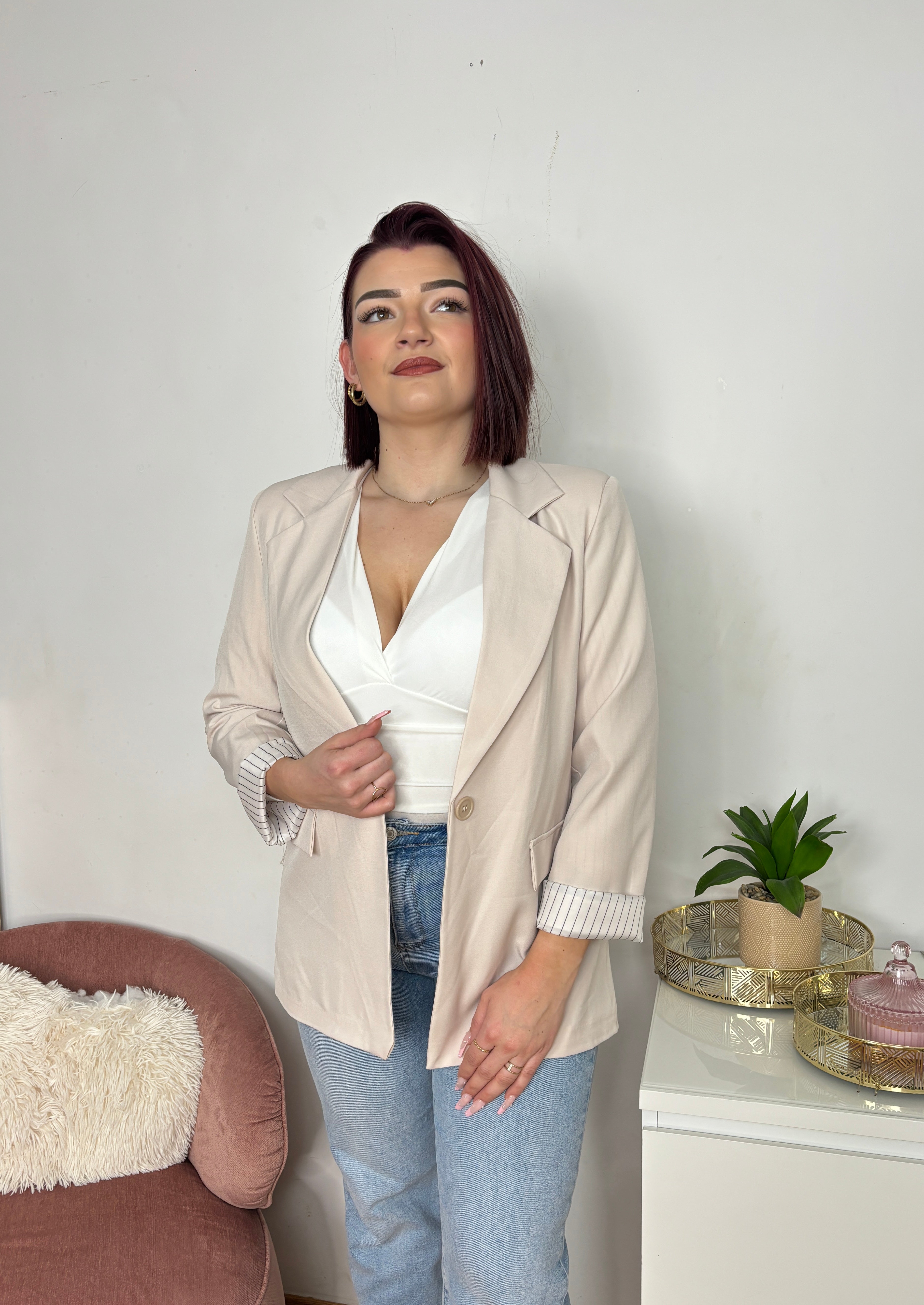 BLAZER LÉANE BEIGE