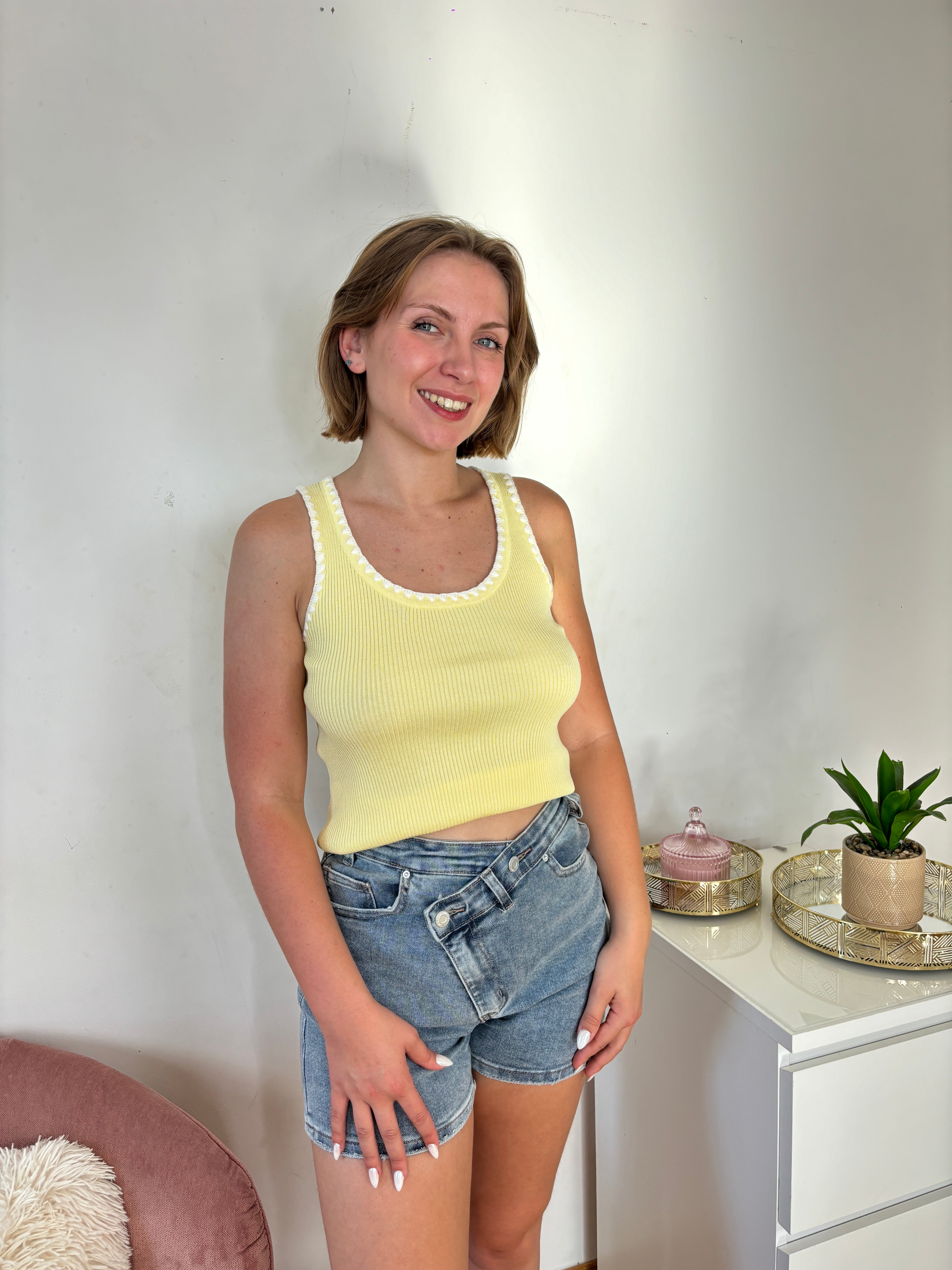 TOP MAUDE JAUNE