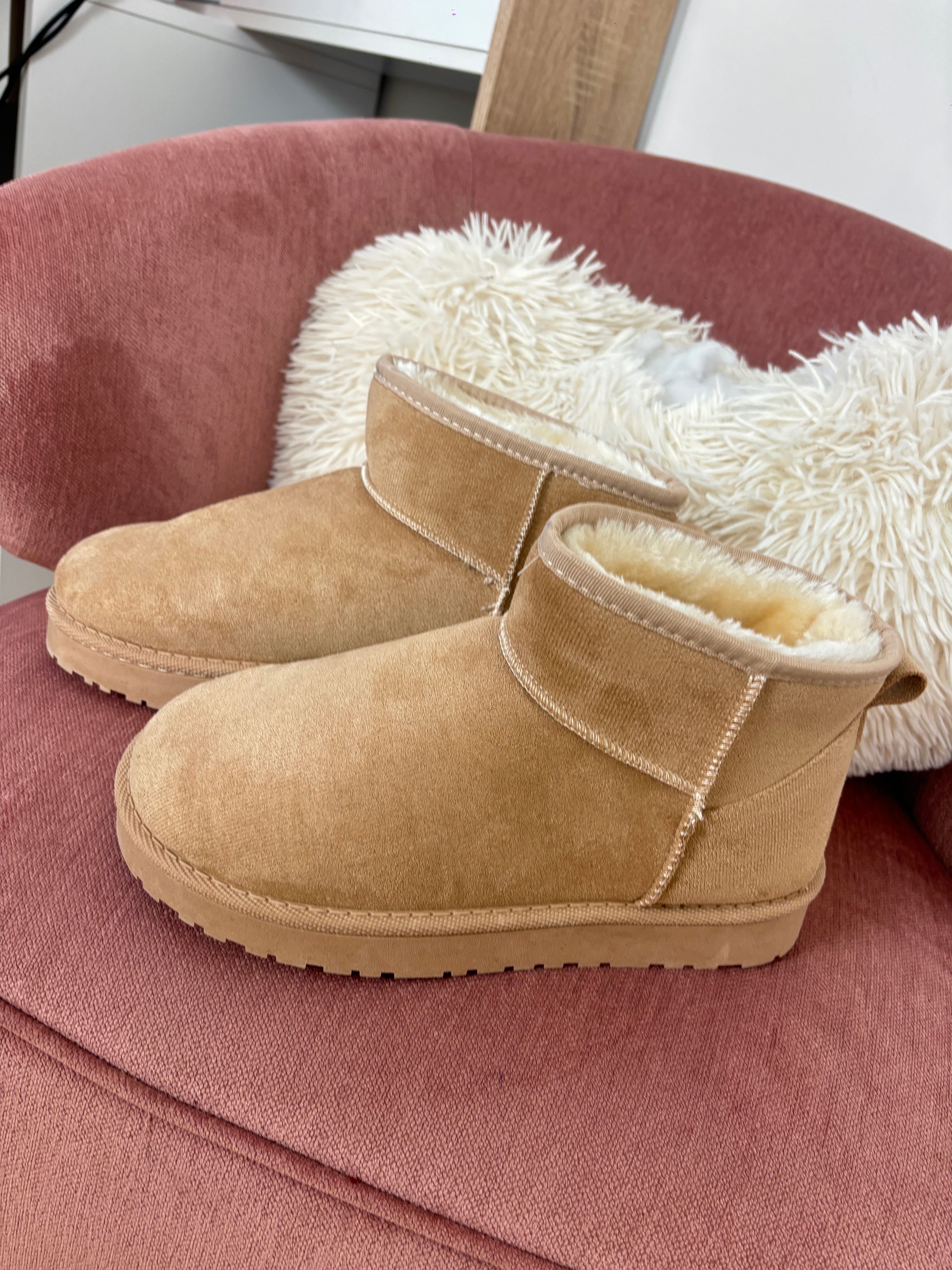 BOTTINE MOUMOUTE BEIGE