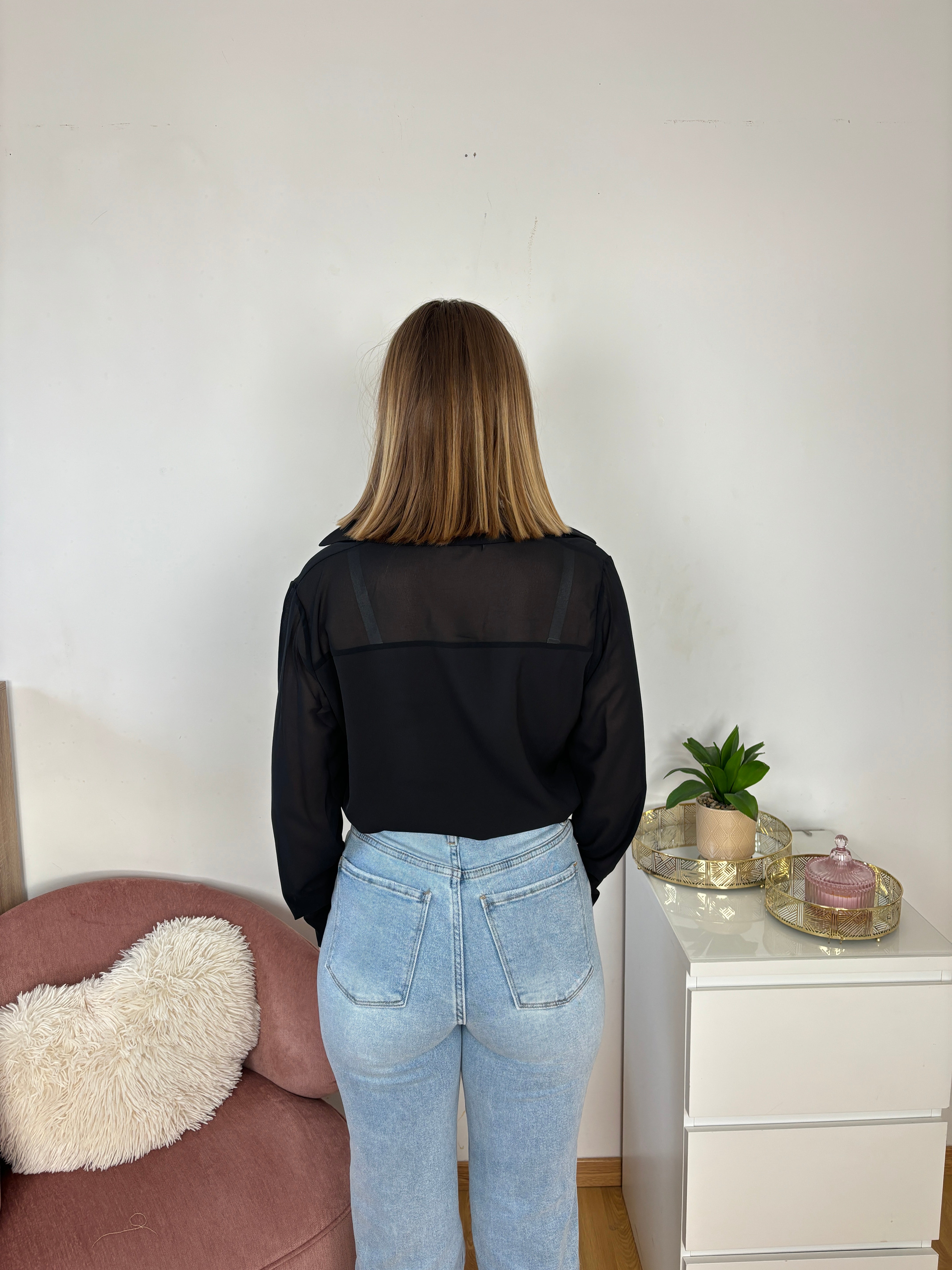 CHEMISE AMÉLIE NOIR