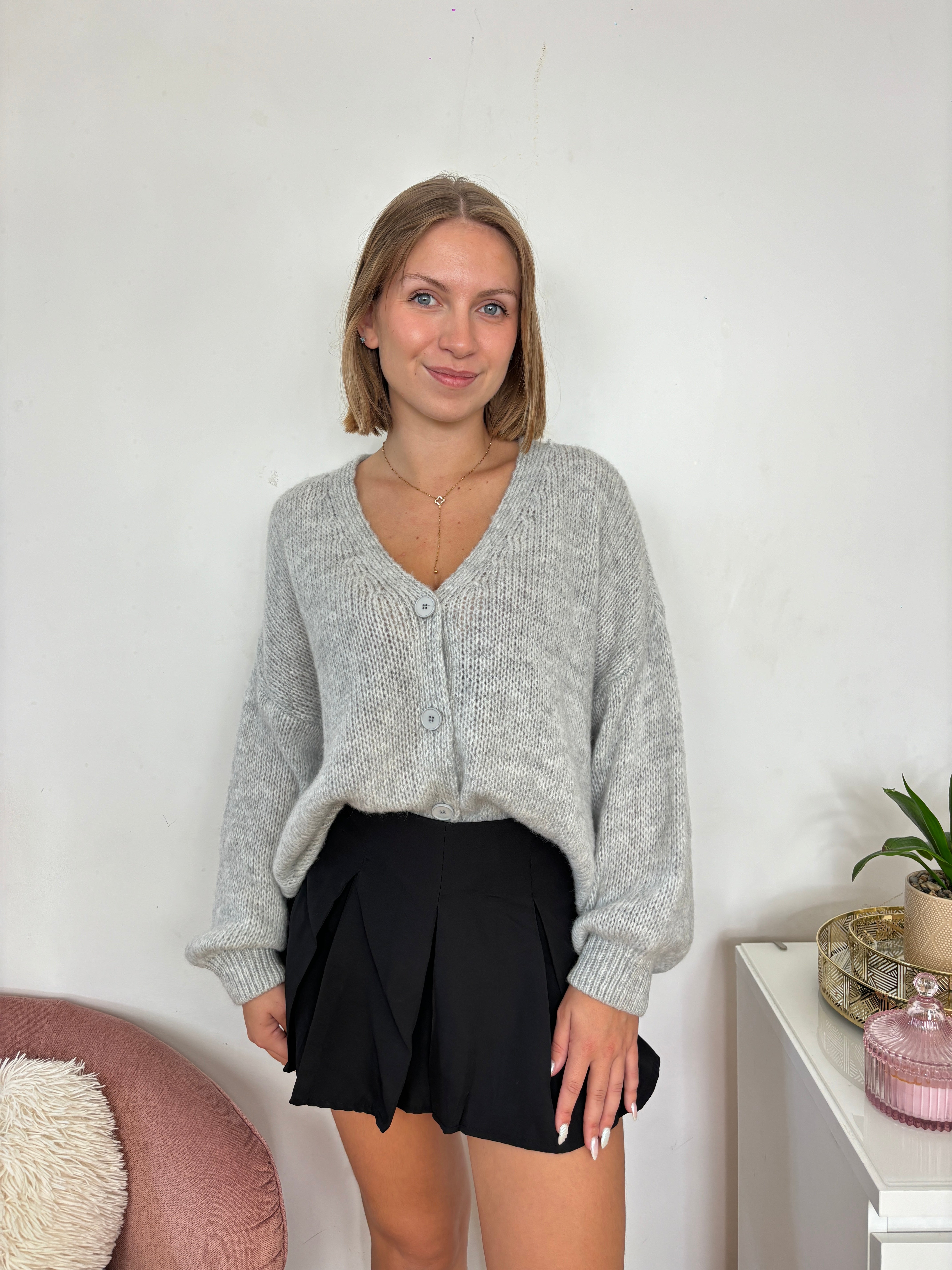 GILET MAILLE DOUX