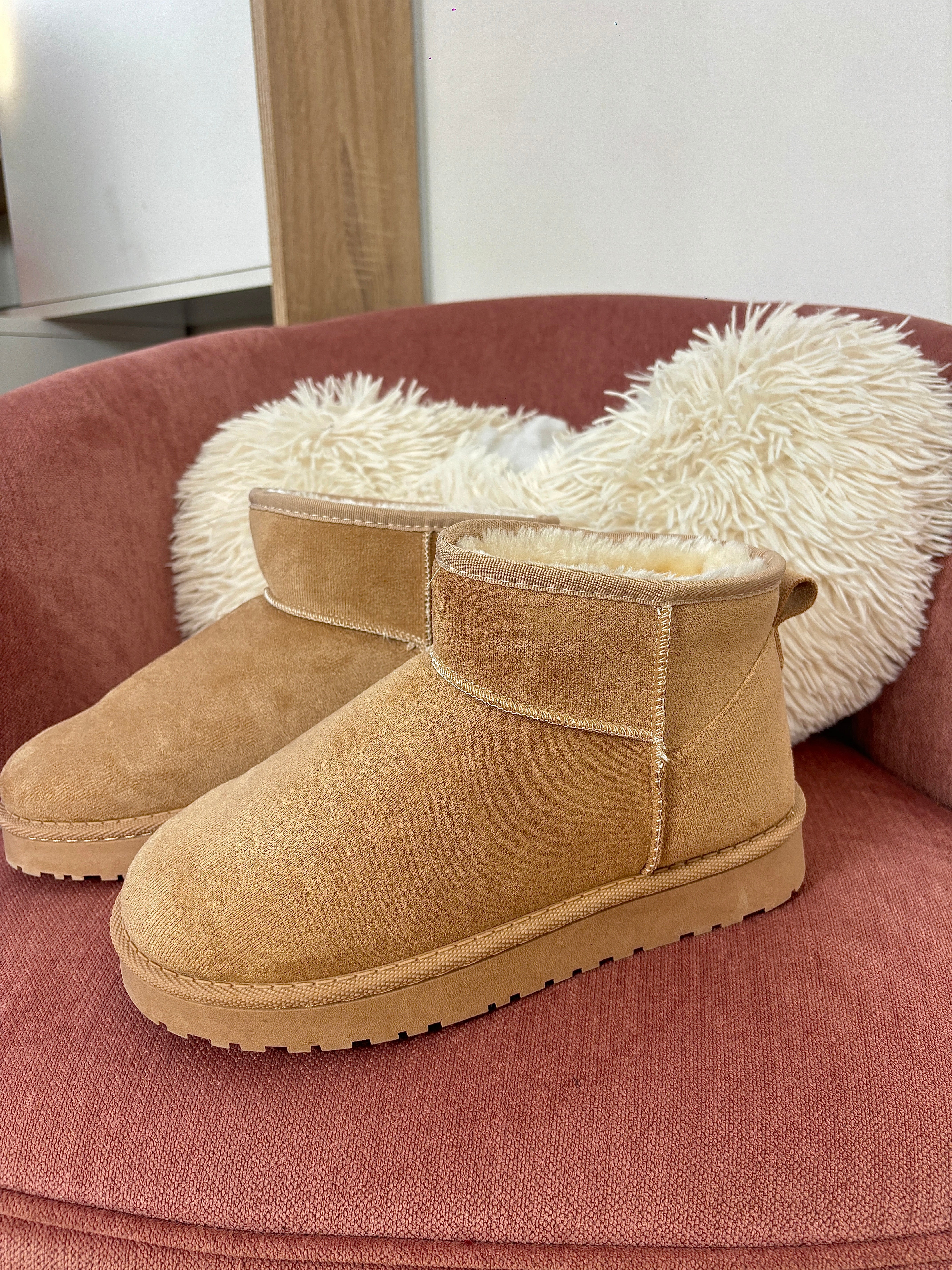BOTTINE MOUMOUTE BEIGE