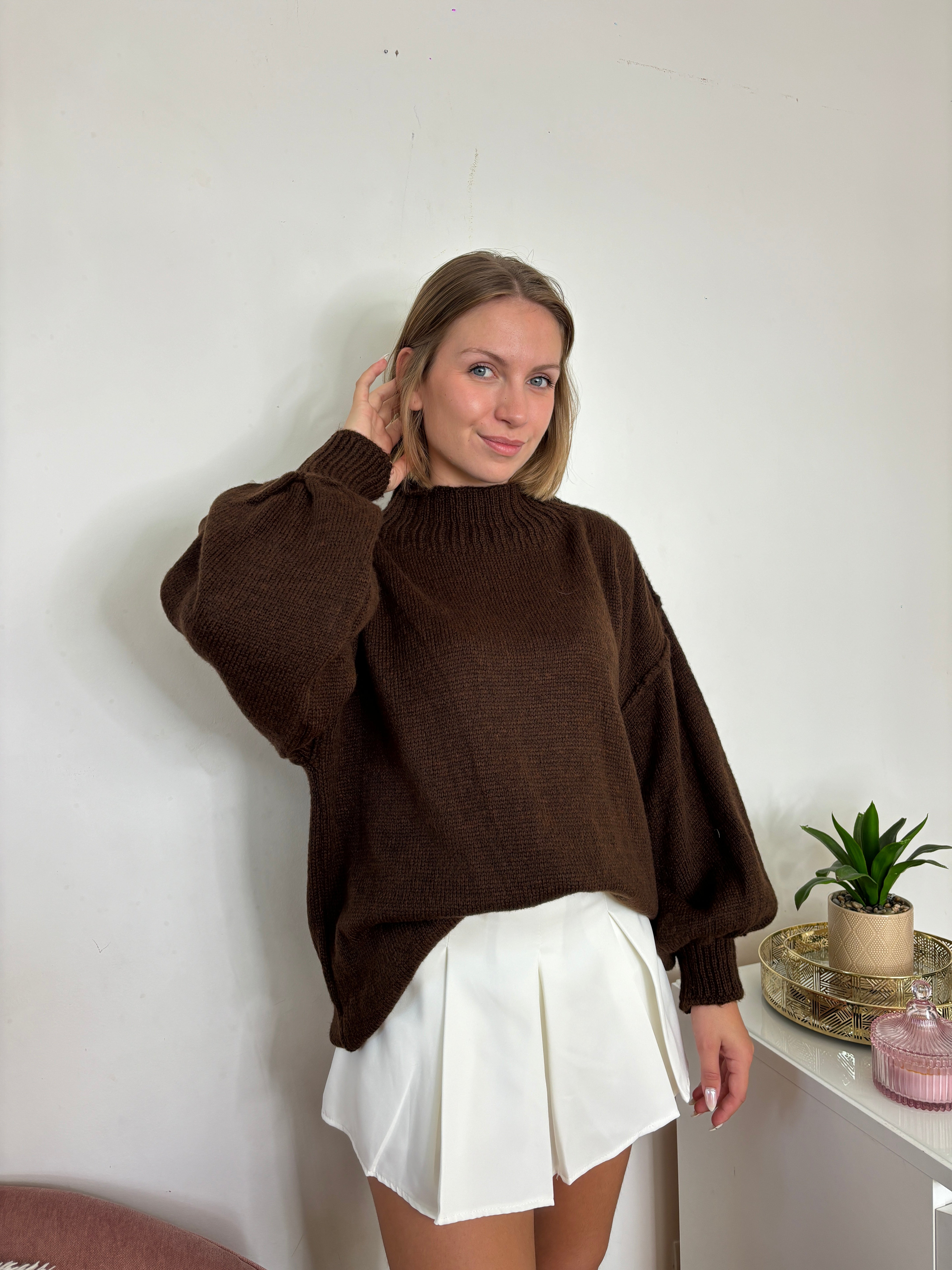 PULL GROSSE MAILLE CINDY