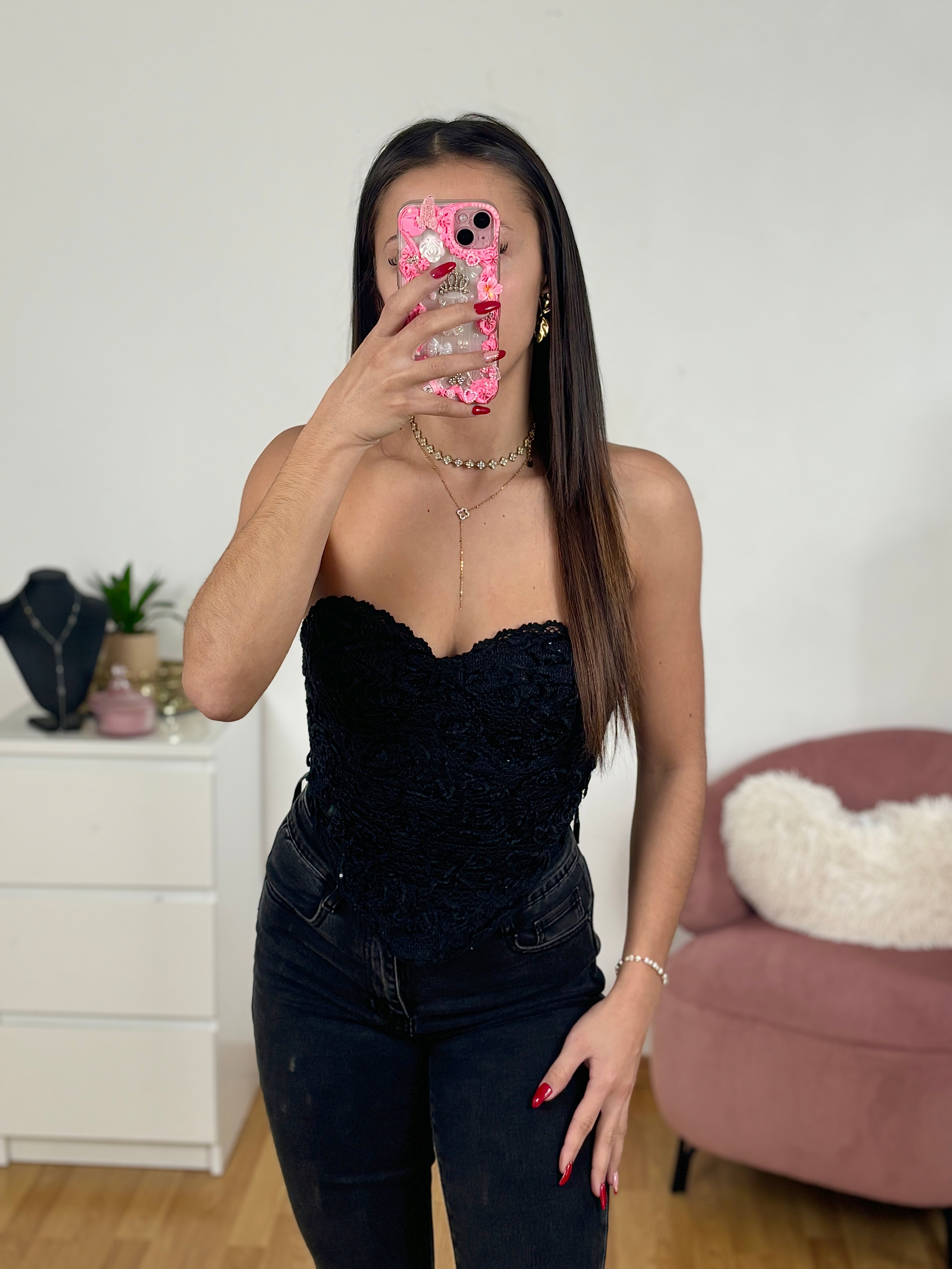 CORSET PAILLETÉ ROMY