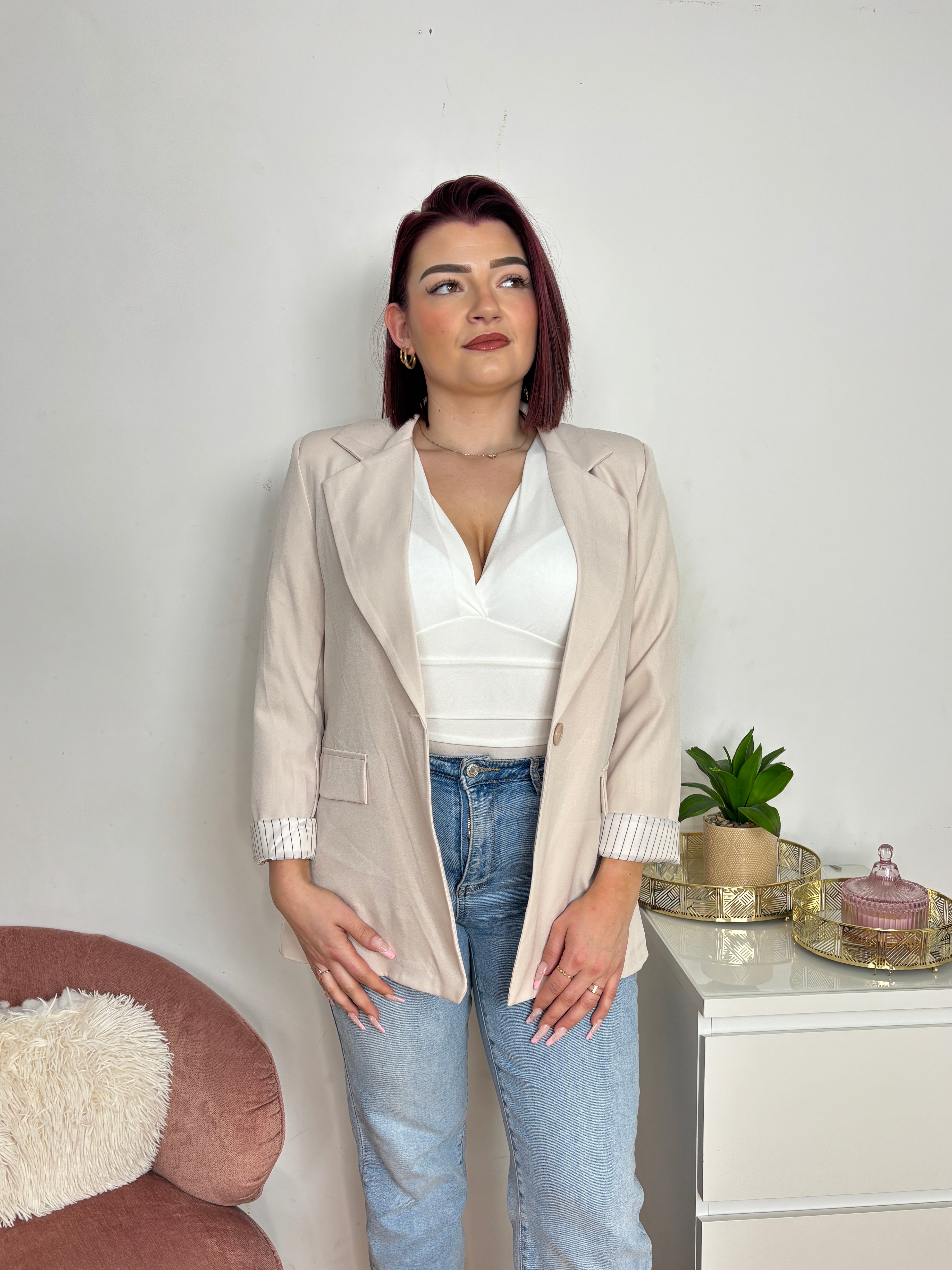 BLAZER LÉANE BEIGE