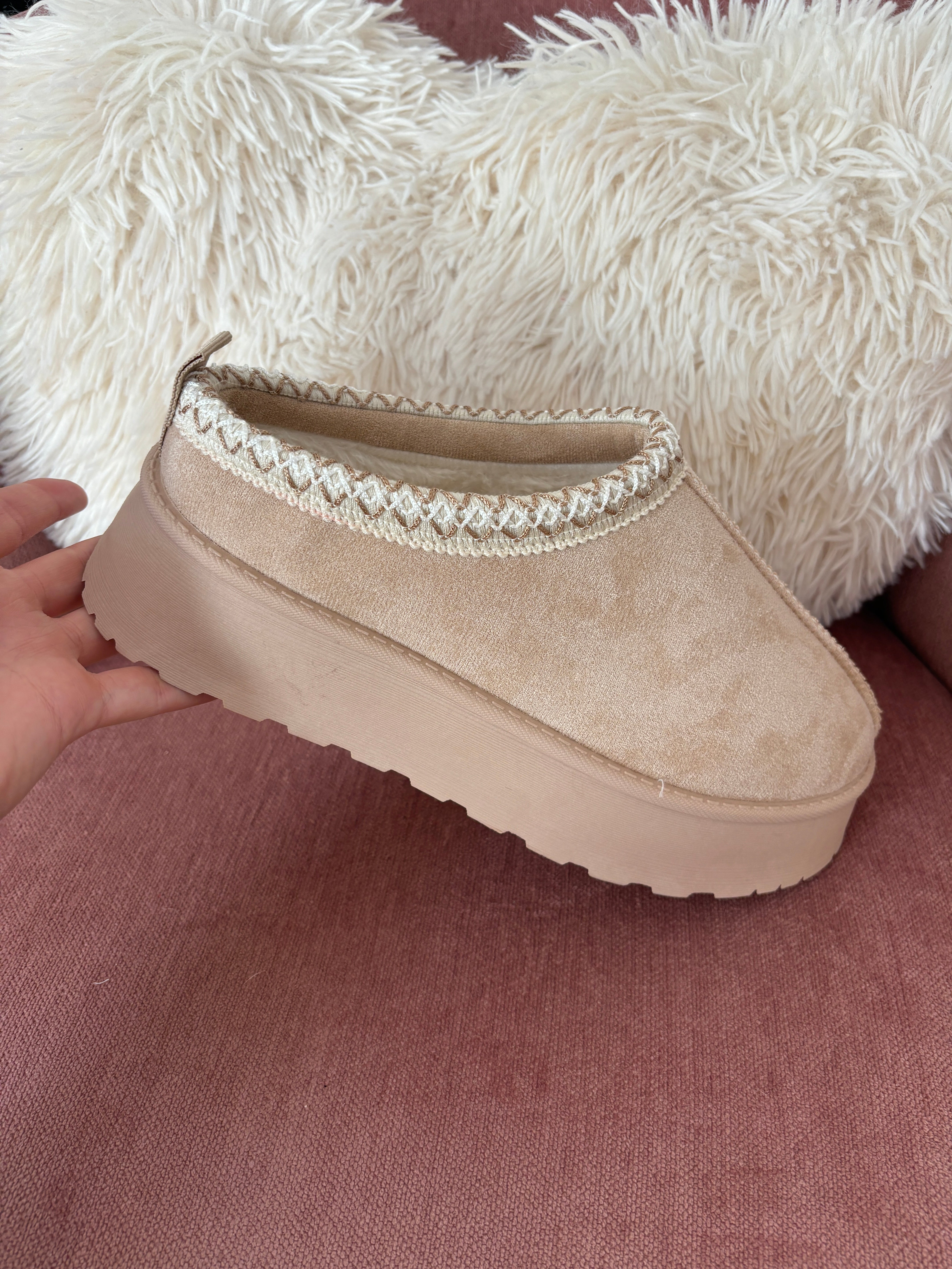 BOTTINE MOUMOUTE BEIGE