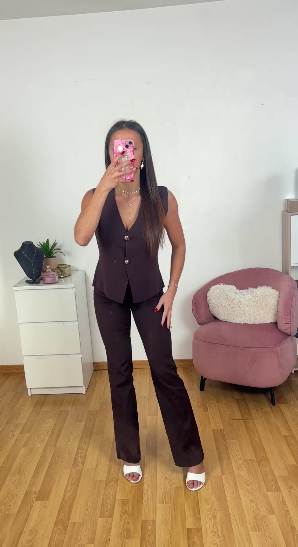 GILET BOUTON LISA