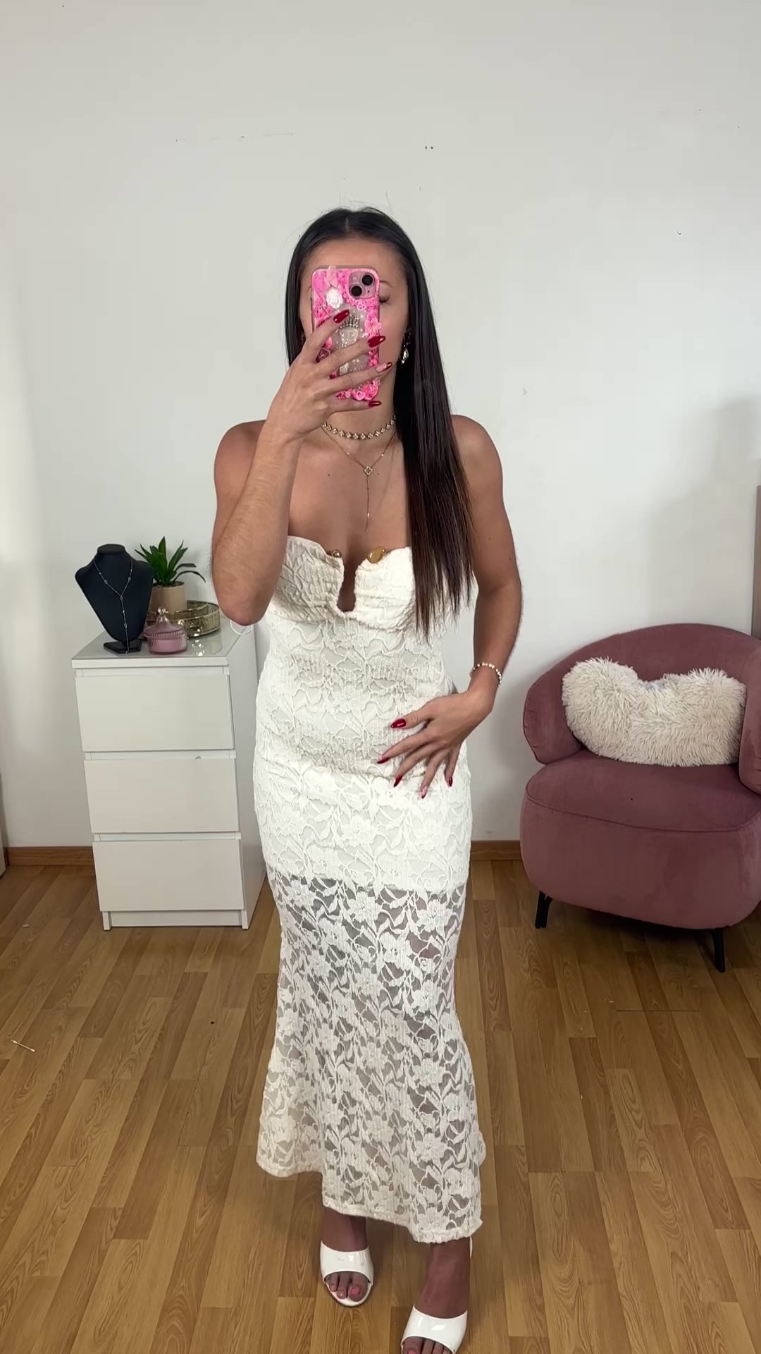 ROBE BUSTIER LOU