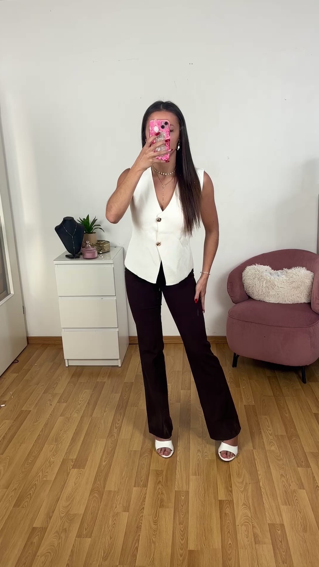 GILET BOUTON LISA